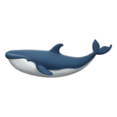 Couronne sur baleine sticker