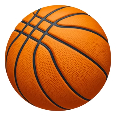 Hazme un emoji de bola de basket sticker
