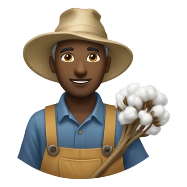 Cotton Picker sticker
