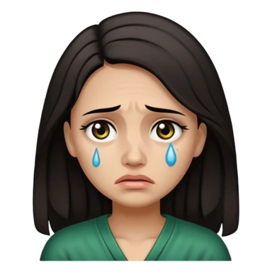 caveira chorando sticker