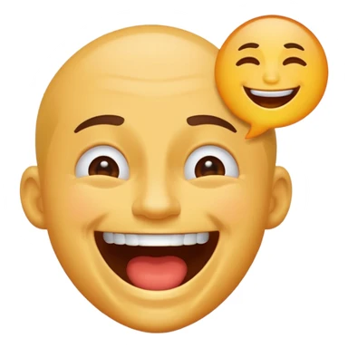 man laughing from soul, hardest laugh ever sticker