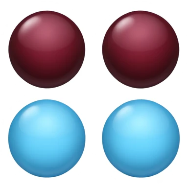  dark burgandy and light blue colour instead   sticker