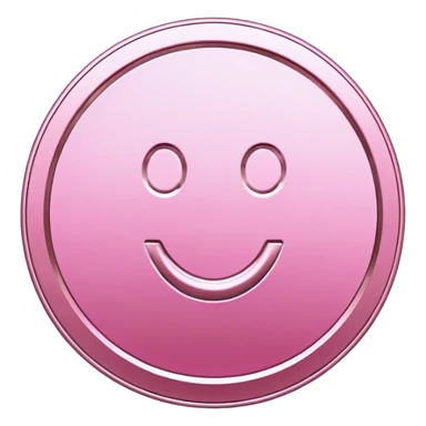 coin money in pink  sticker