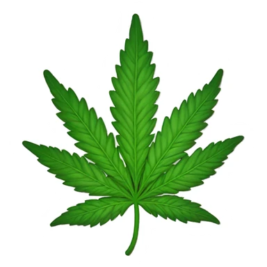 Marijuana Leaf￼ sticker