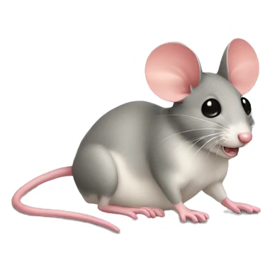 Poggers mouse sticker