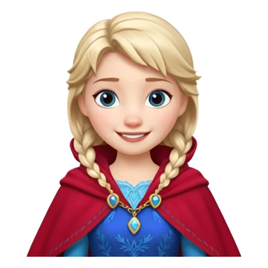 Anna from the Frozen movie sticker
