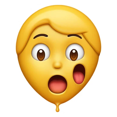 emoji choking itself sticker