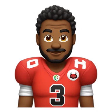 super mario wearing chikago bulls jersey sticker