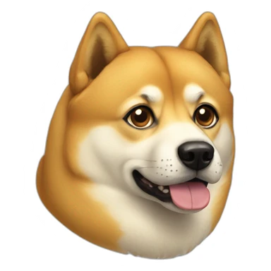 doge dog sticker