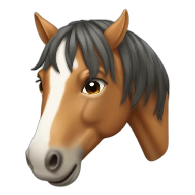 Cheval poisson sticker