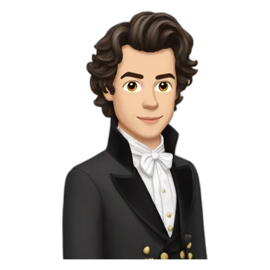 Harry styles andalusian sticker