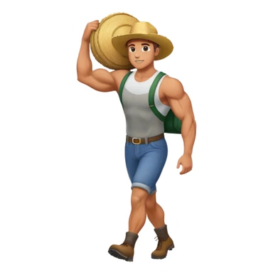 farmers-carry exercise sticker