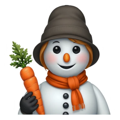 snowman with outfits  sticker