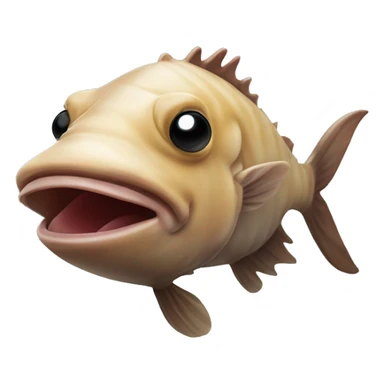Ox Head Fish sticker