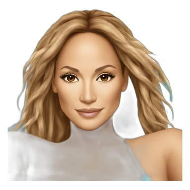 jennifer lopez at swimmingpool sticker