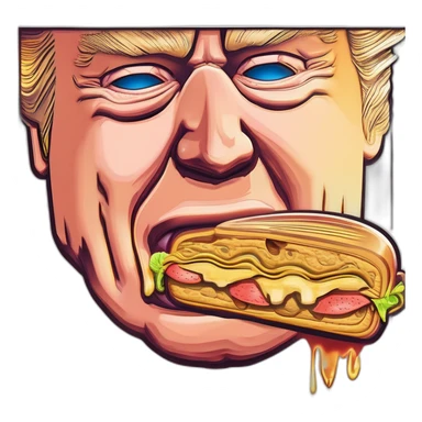 EatingTrump sticker