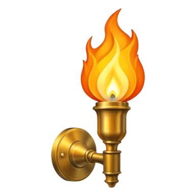 Wall Mounted Torch sticker