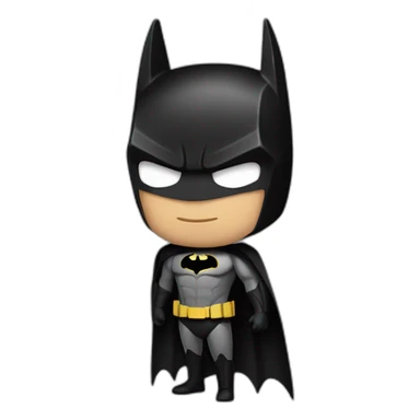 Elon musk wear the Batman costume  sticker