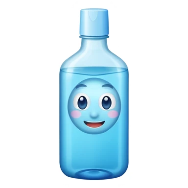 Mouthwash sticker