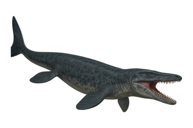 Mosasaurus sticker