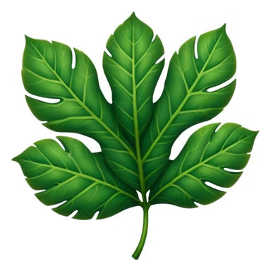 jungle leaf sticker