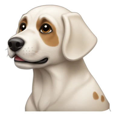 Perro raza pequiñes sticker