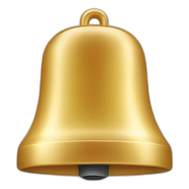 smartphone with a bell sticker