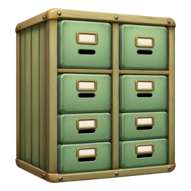 pale green archive sticker