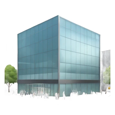 Business building sticker