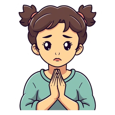 A brunette girl disgusted at something that was said  sticker