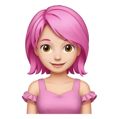 Cosas de mujer pink  sticker