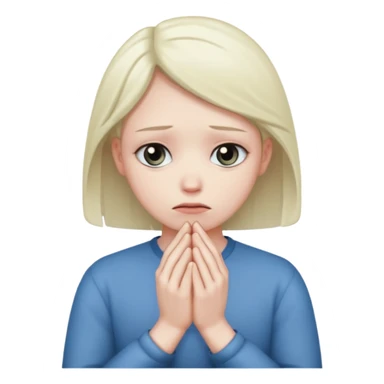 👉🏽👈🏽😔 sticker