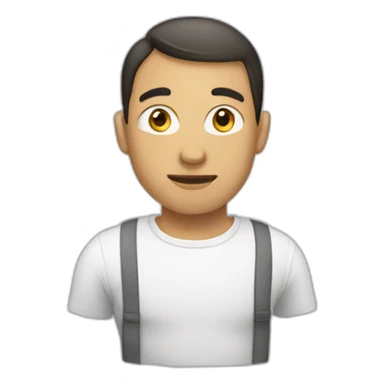 Homme sans papiers sticker