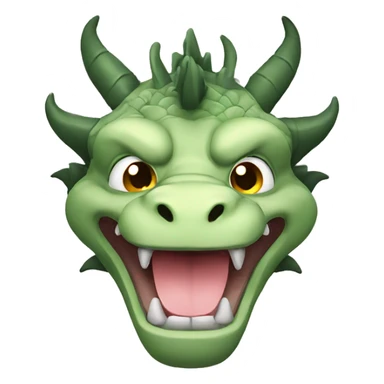 Asian dragon sticker