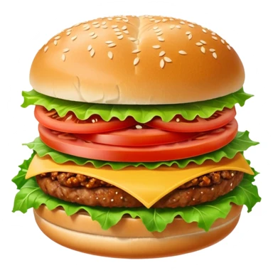 Spicy meat sandwich sticker