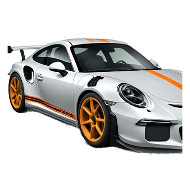 Porsche 911 gt3 rs sticker
