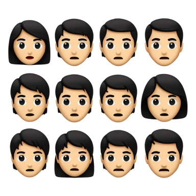 GENERAME   8  ICONOS TIPO EMOJI SILUETEADOS SIN FONDO   ESTILO RETRO OCHENTERO CON LA TEMATICA DE LA PELICULA An American The Evil Dead (Posesión infernal) sticker