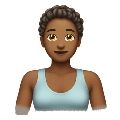 Cute self-care emojis  sticker