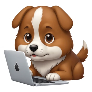 dog coding sticker