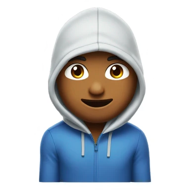 Guy with Nike pro therma fit hood sticker