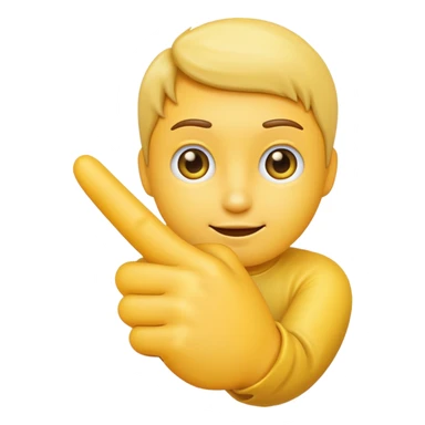 Emoji with index finger touching thumb  sticker