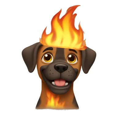 this is fine cat fire behind sticker