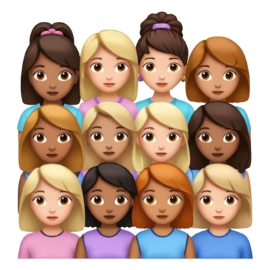 girly gallery of photos sticker