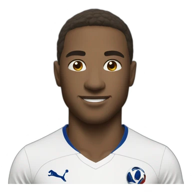 soccer player france sticker