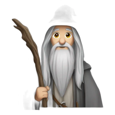gandalf the grey sticker