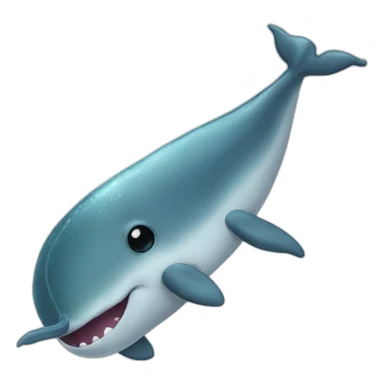 drunk narwhal emoji sticker