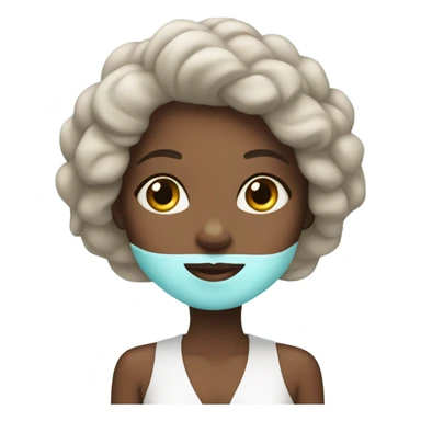 Spa day girl sticker