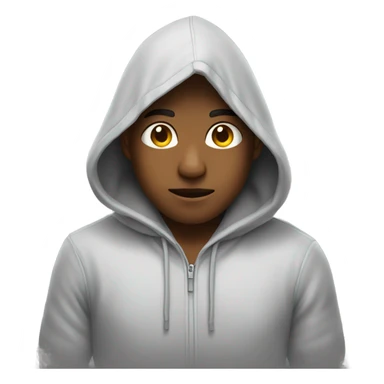 Dude in hoodie sticker