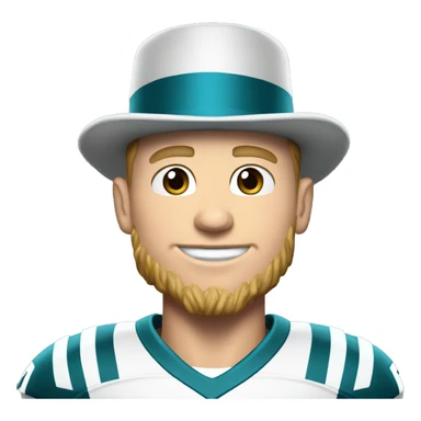 christian mccafrey with tophat sticker