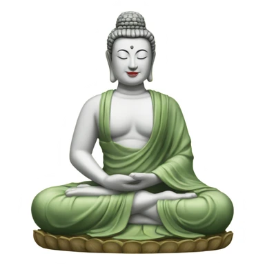 kuan yin buddha sticker